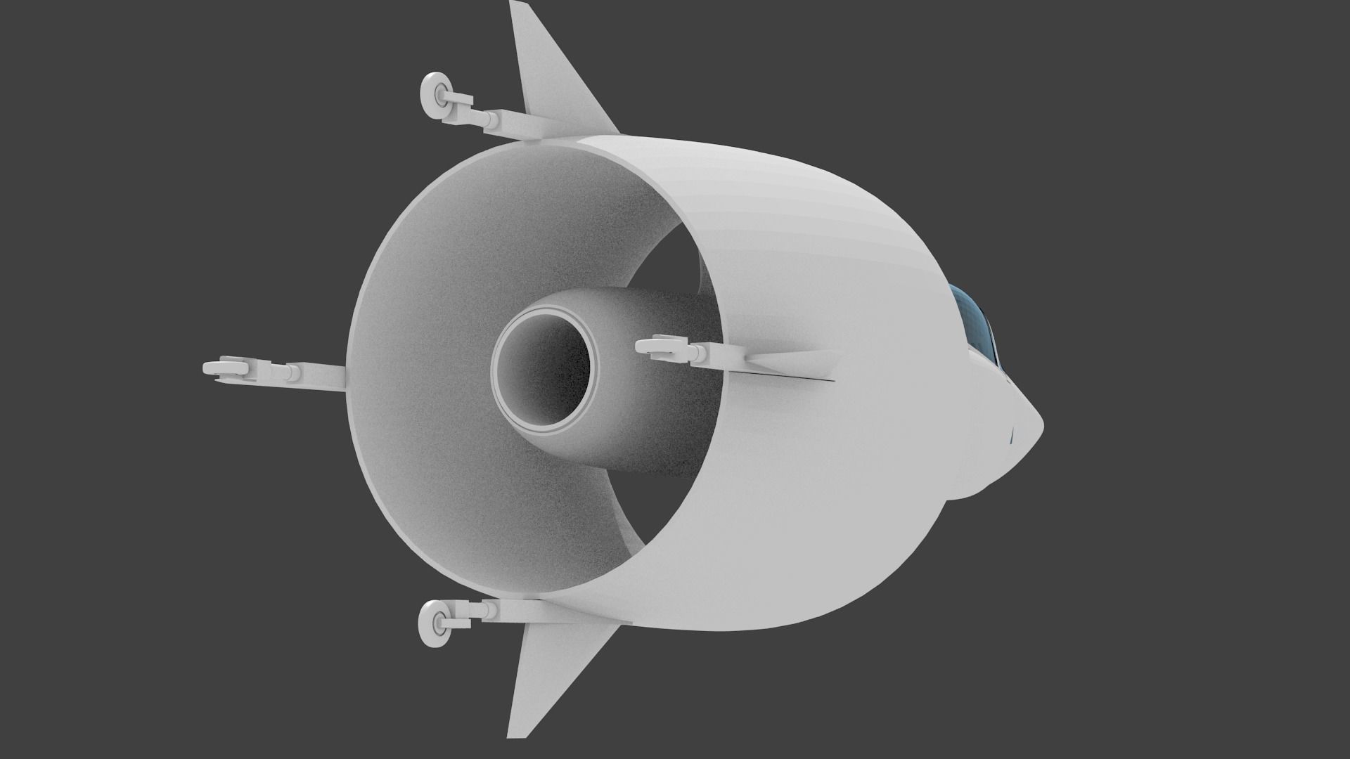 SNECMA C-450   3D print model_9