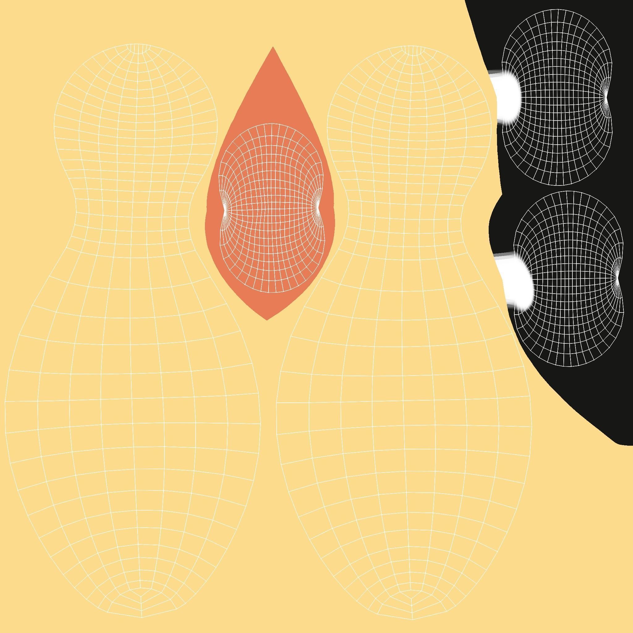 Cartoon Chicken Bowling And Ball Bowling Low-poly 3D model_10