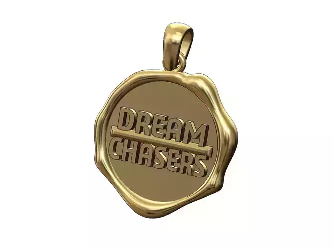 DC dream chasers wax seal pendant