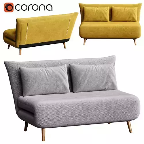 Signal SPIKE II curry folding sofa with sleep function