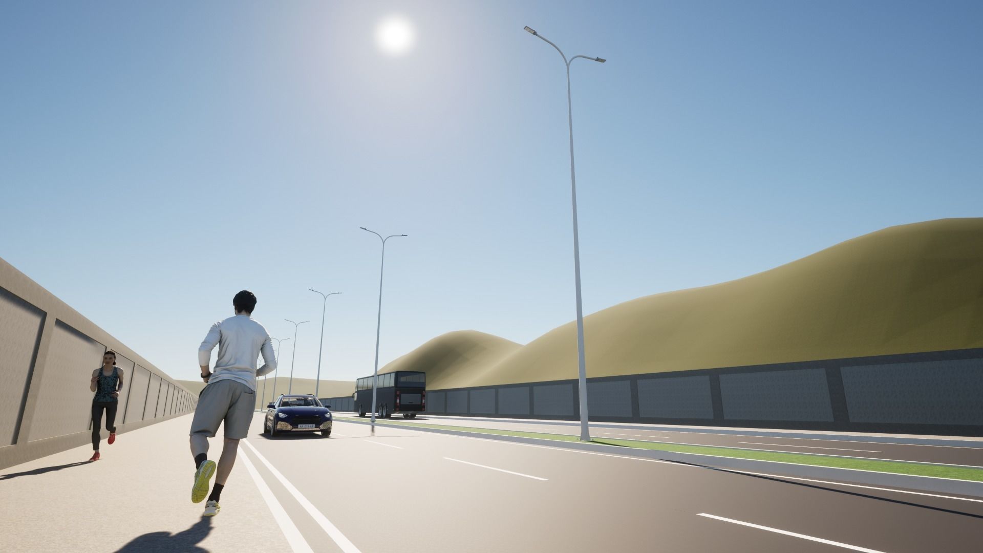 Light Pole - Lamp Post 18 3D model_11