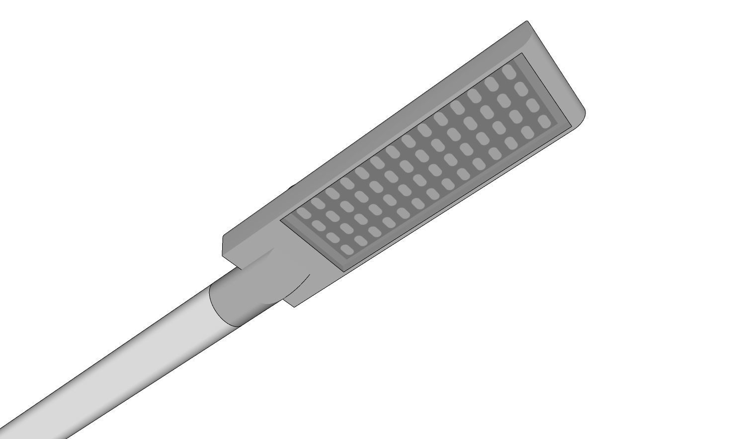 Light Pole - Lamp Post 18 3D model_5