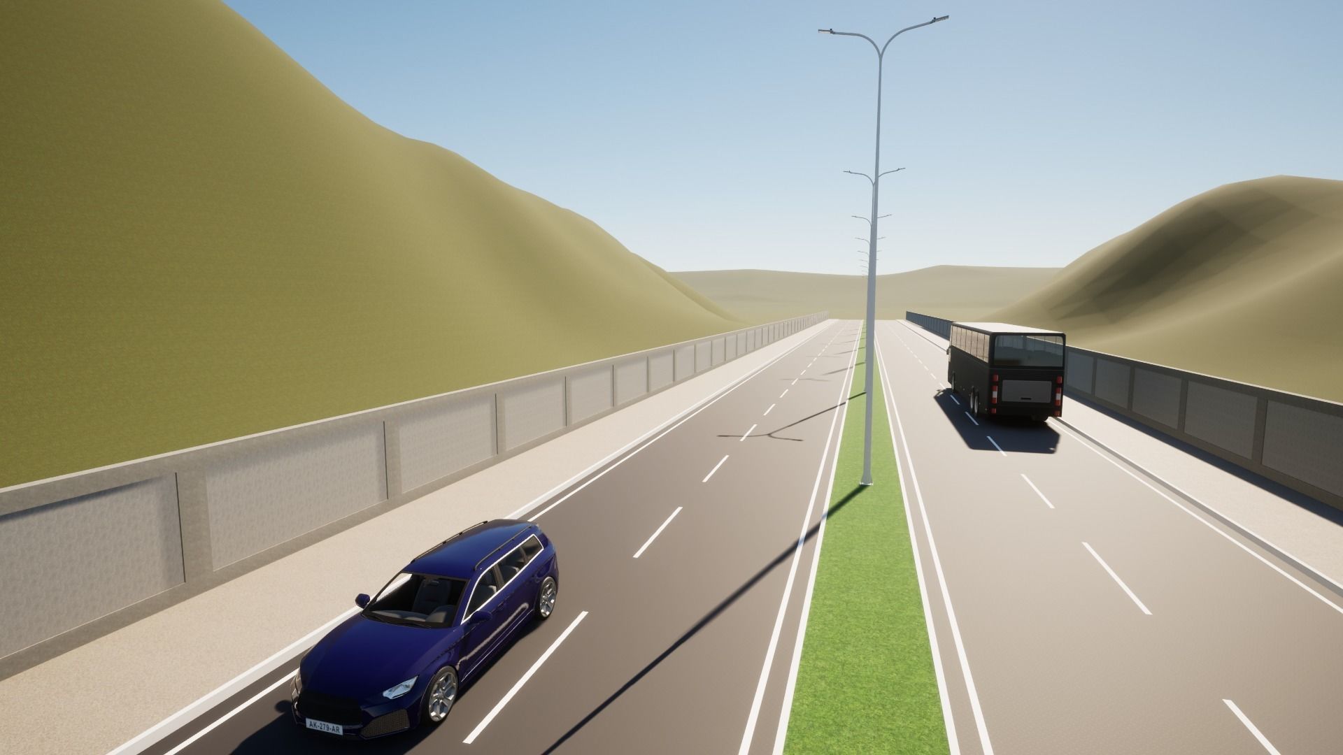 Light Pole - Lamp Post 18 3D model_9