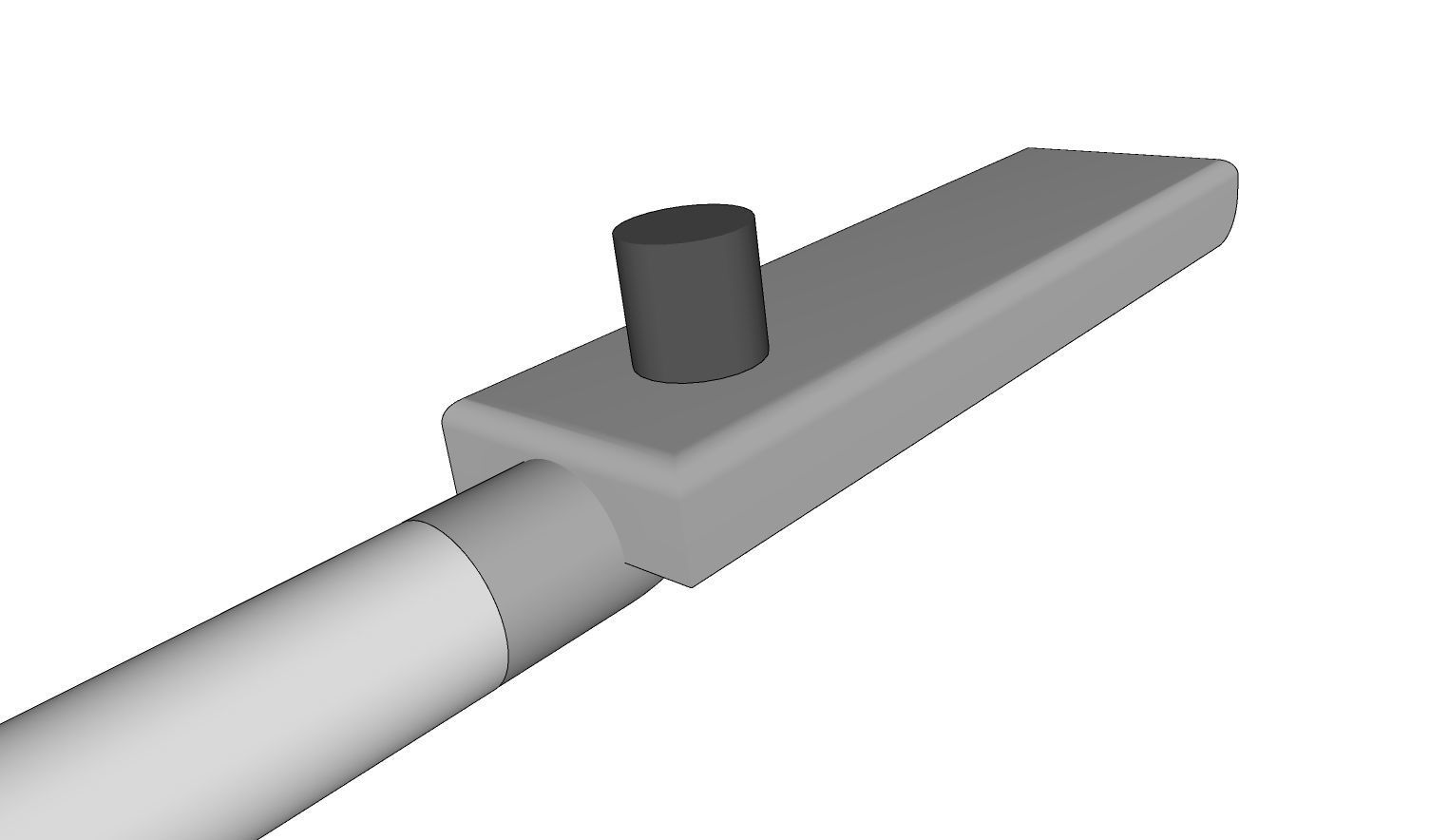 Light Pole - Lamp Post 18 3D model_6