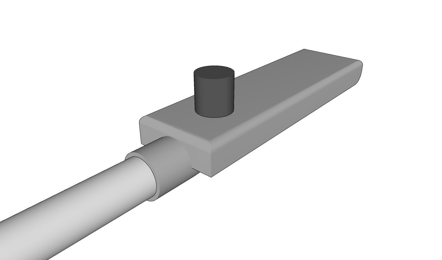 Light Pole - Lamp Post 19 3D model_6