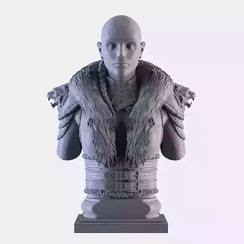 Woman Viking 3D print model