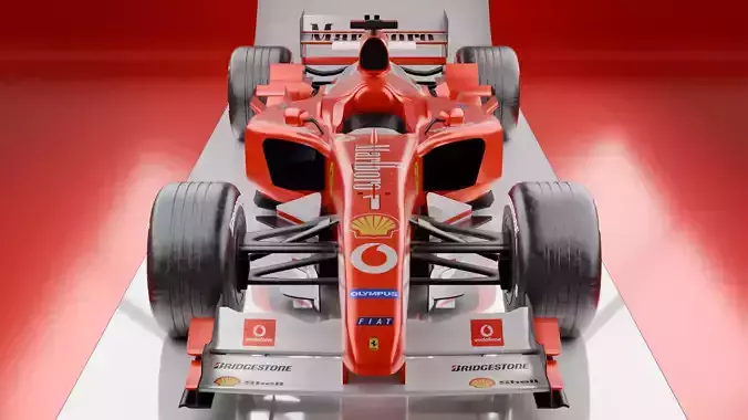 Ferrari F2004 F1 car