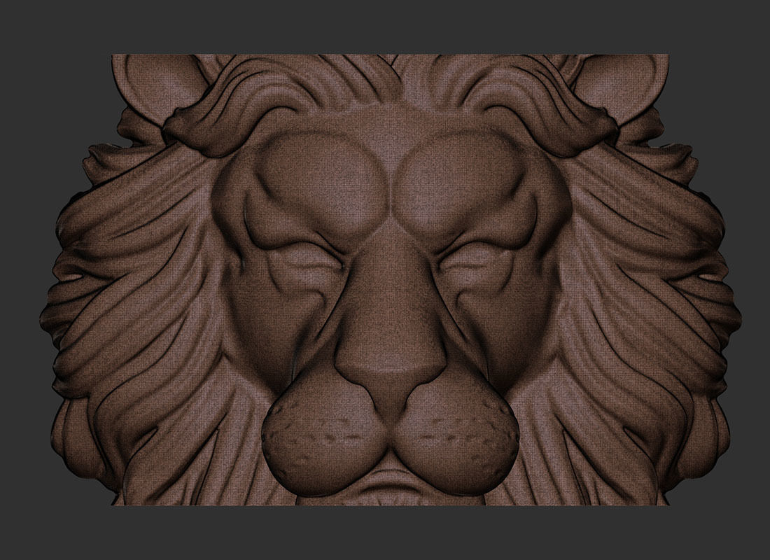 Lion crown 3d print model 3D print model_6
