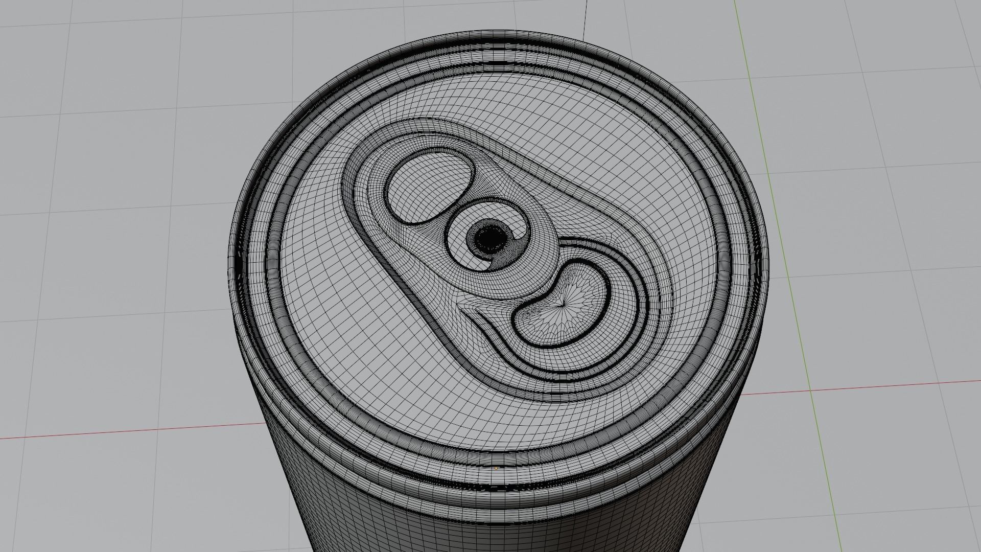 Mango Juice Drink 3D model_12