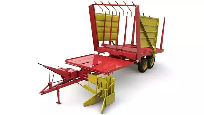 New Holand 1037 Bale Wagon A0014