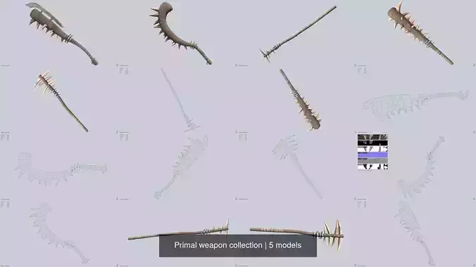 Primal weapon collection