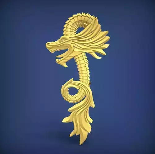 Carved panel painting STL