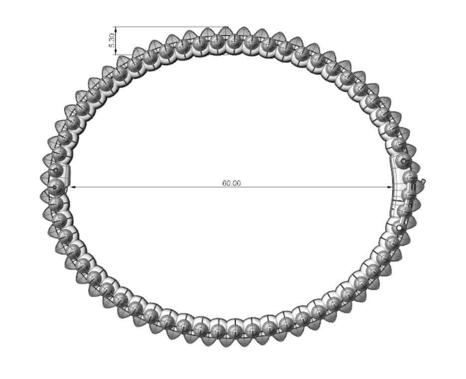 109 Braclet 3D print model_11