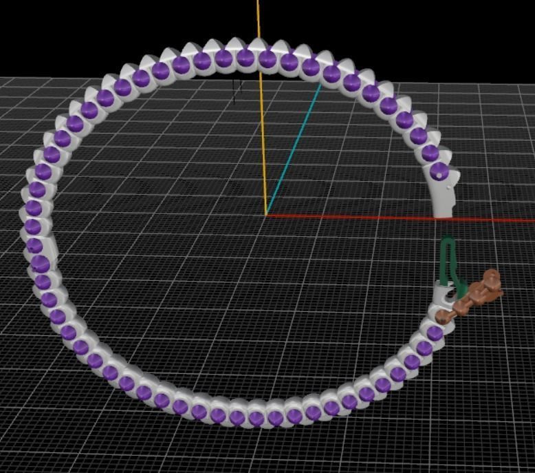 109 Braclet 3D print model_13