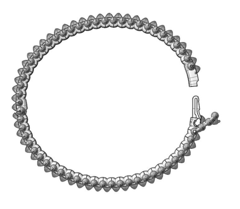 109 Braclet 3D print model_12