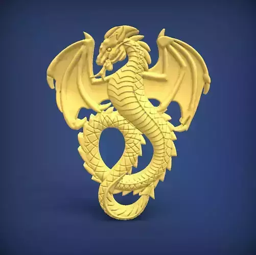 Carved panel painting STL