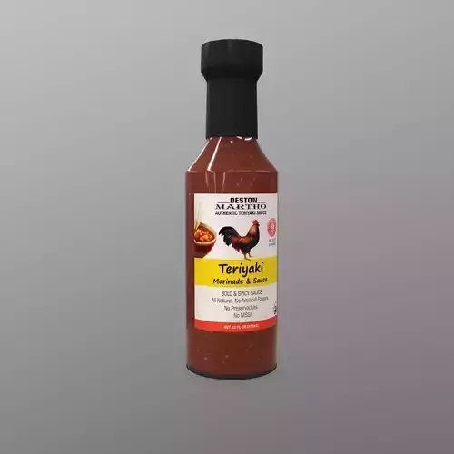 Sauces Condiments - Teriyaki Sauce Bottle