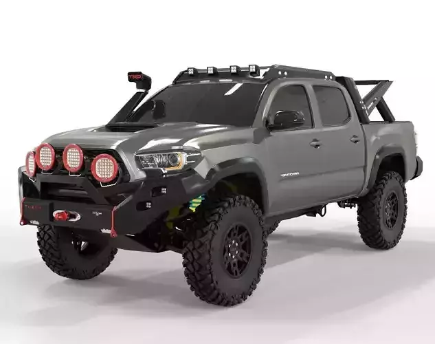 Generic Tacoma 2018 TRD Pro Ecotechene Edition  3D model
