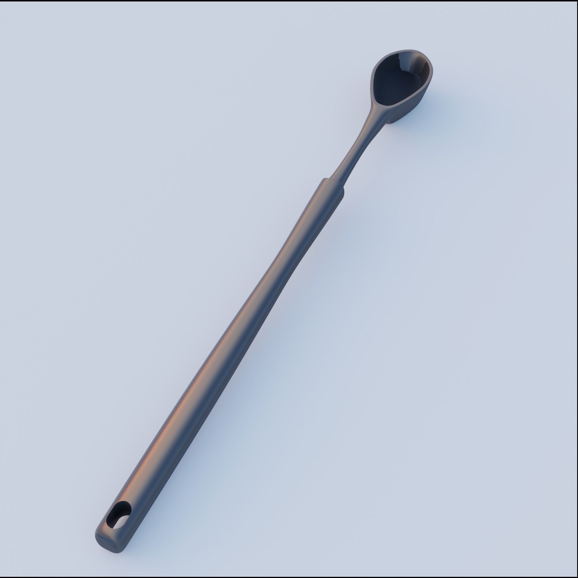 Kitchen utencil set Low-poly 3D model_3