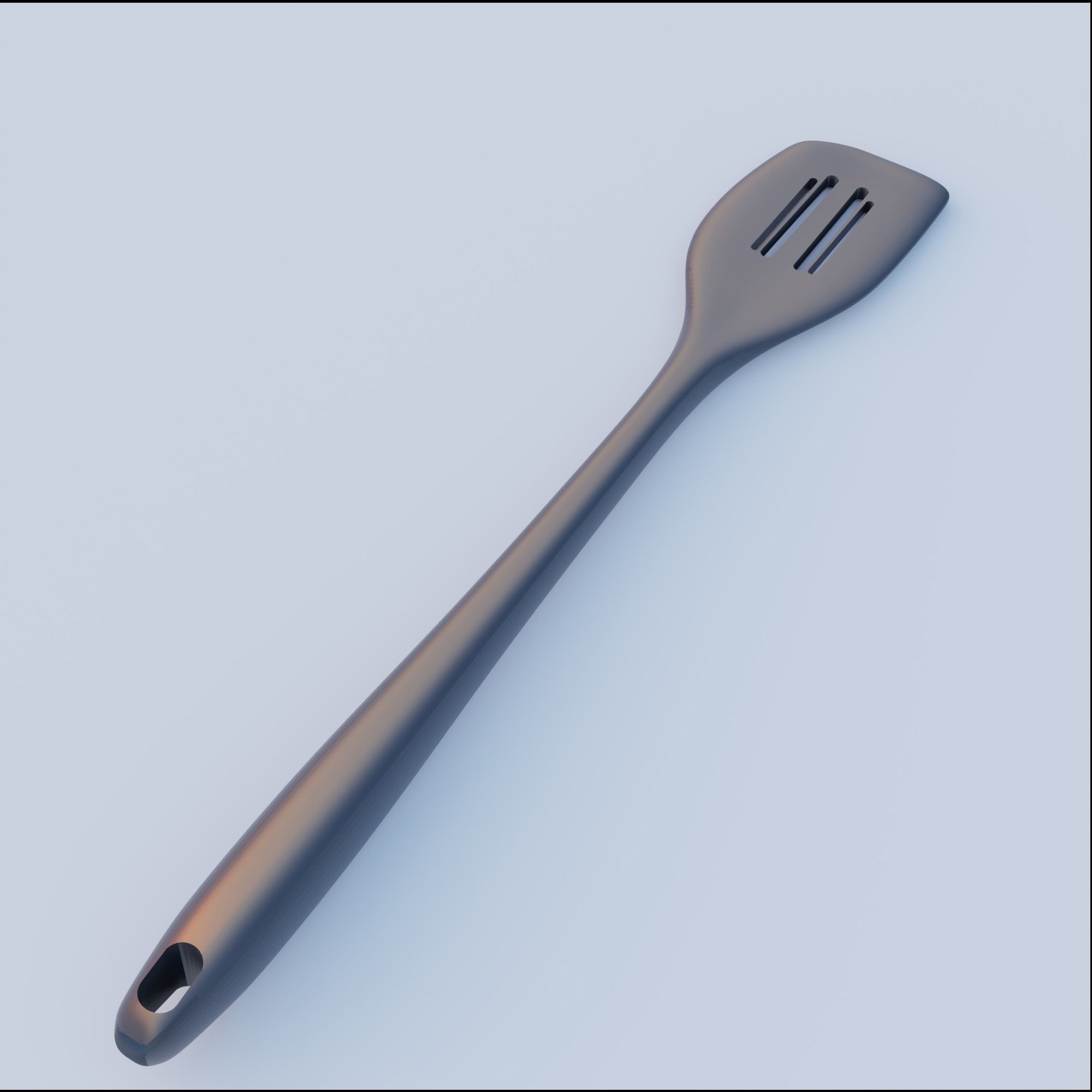Kitchen utencil set Low-poly 3D model_5