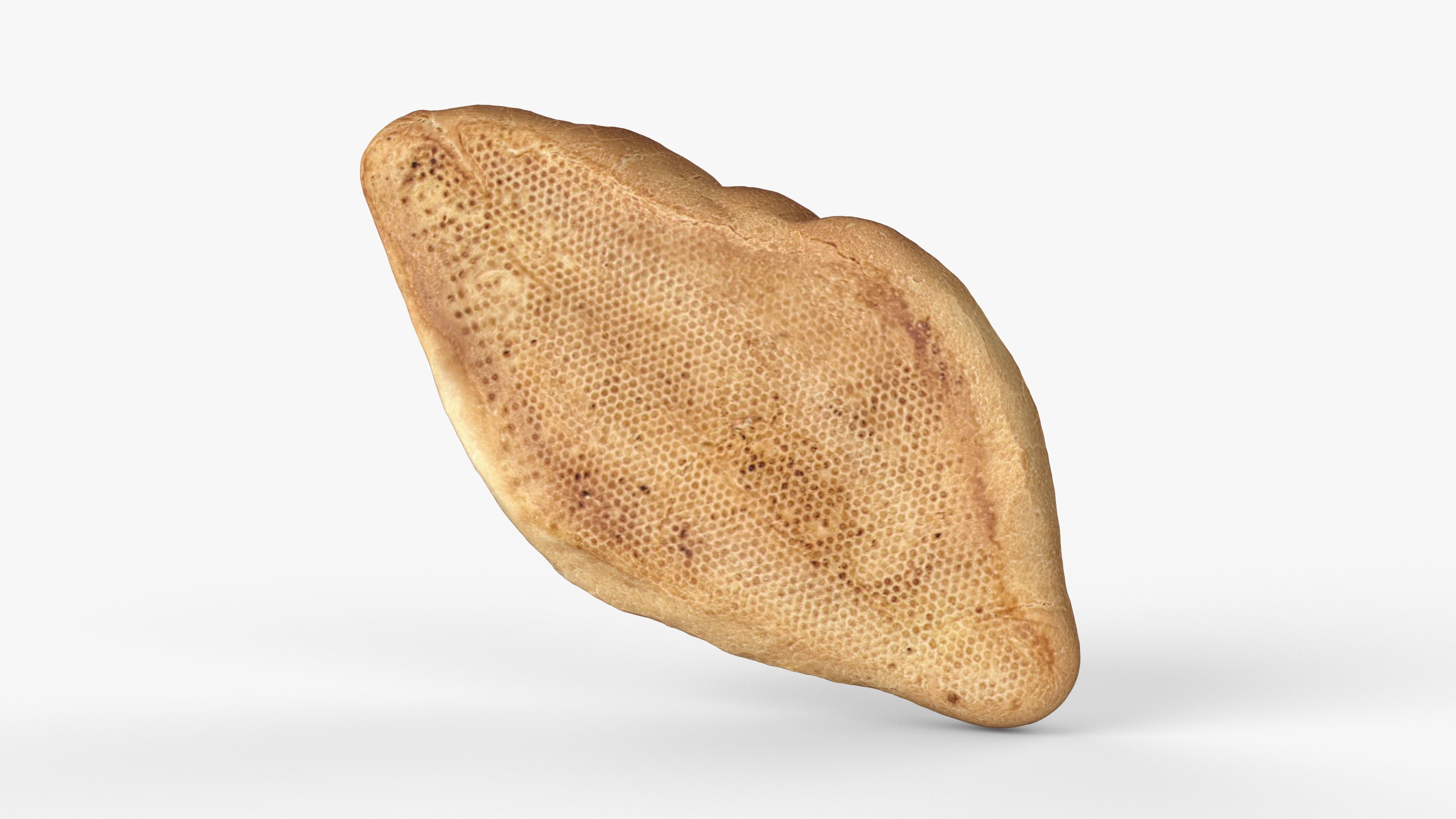Photorealistic 3D scan of wheat Loaf  Low-poly 3D model_8