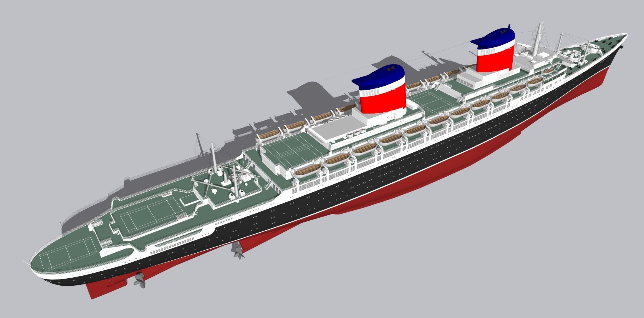 SS United States 3D model_13