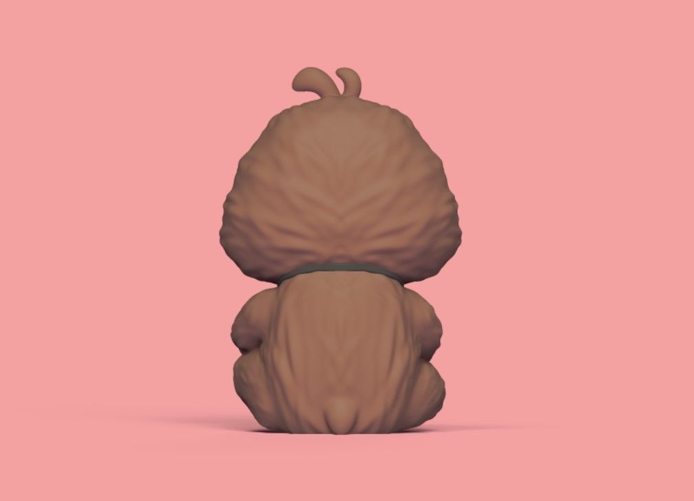 Sloth Bow Tie 3D print model_4