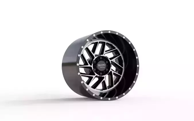 MOTO METAL BREAKOUT WHEEL 3D MODEL