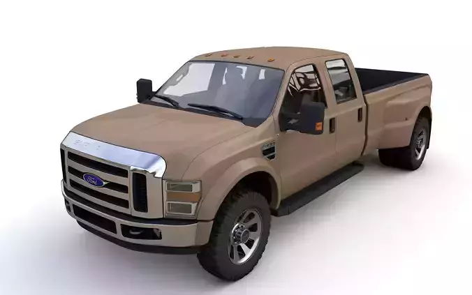 F250 XL Super Duty 2009 3D model