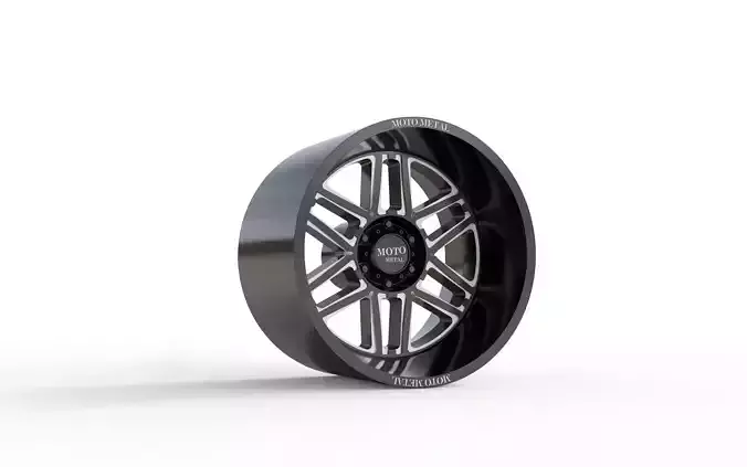 MOTO METAL FOLSOM WHEEL 3D MODEL