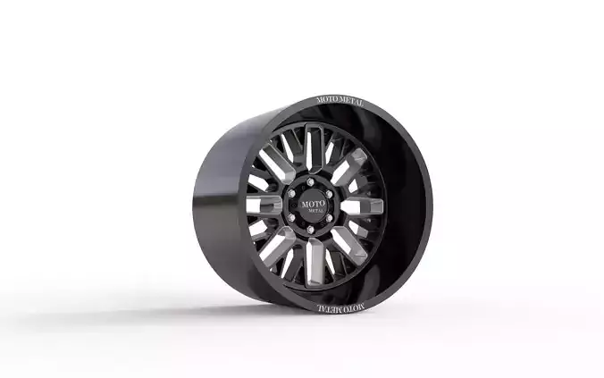 MOTO METAL MO802 WHEEL 3D MODEL