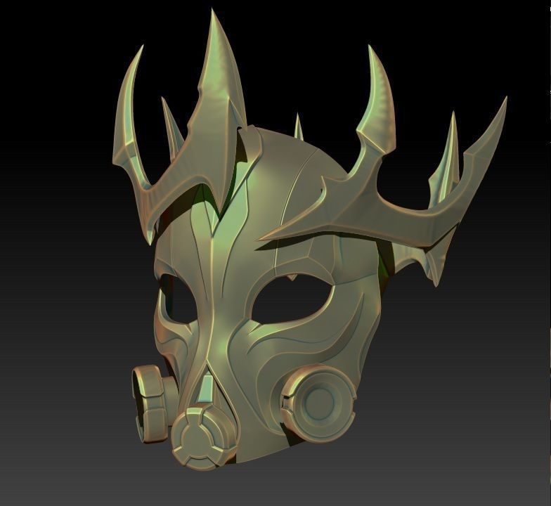 Hades Mask 3D print model_2