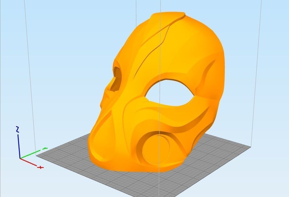 Hades Mask 3D print model_3