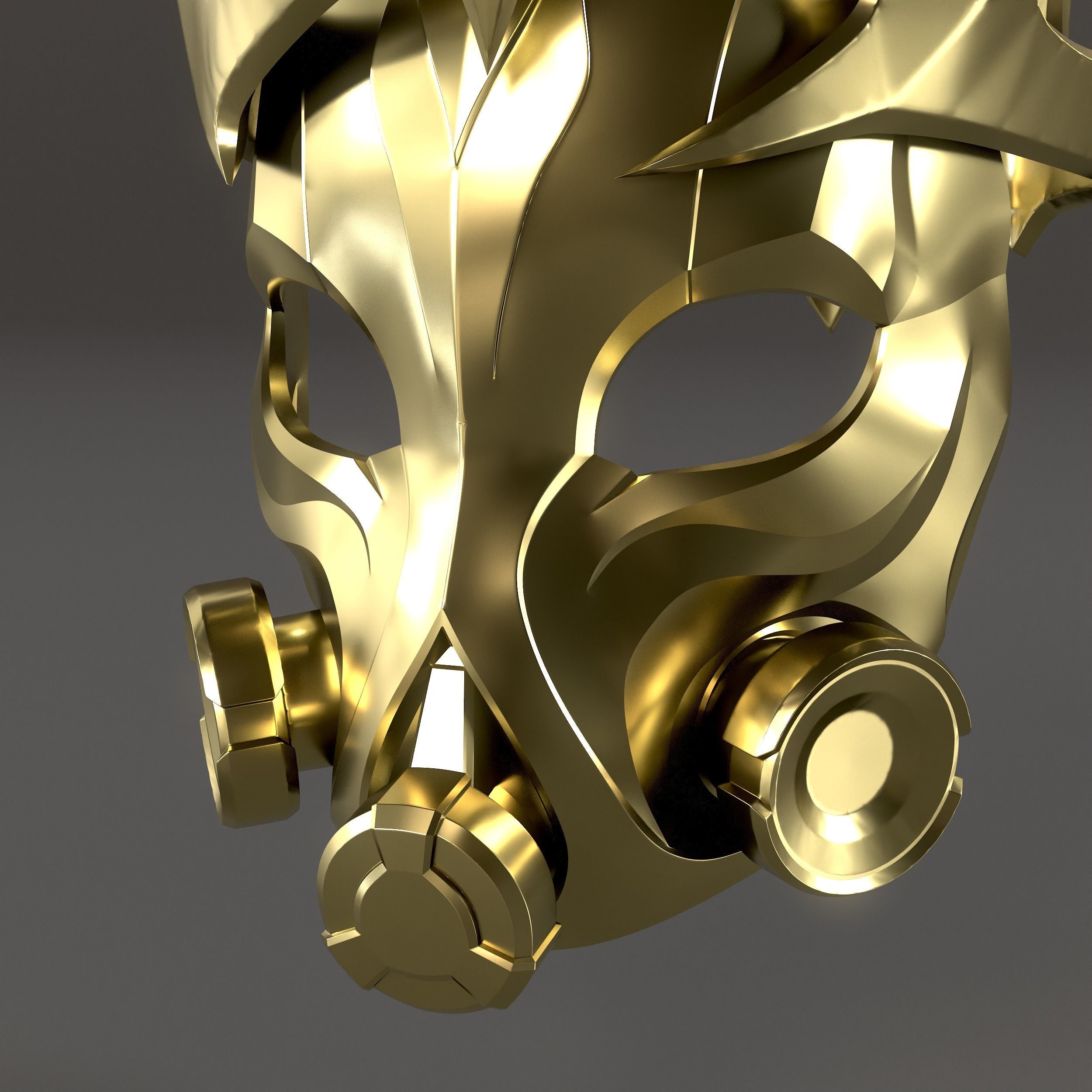 Hades Mask 3D print model_1