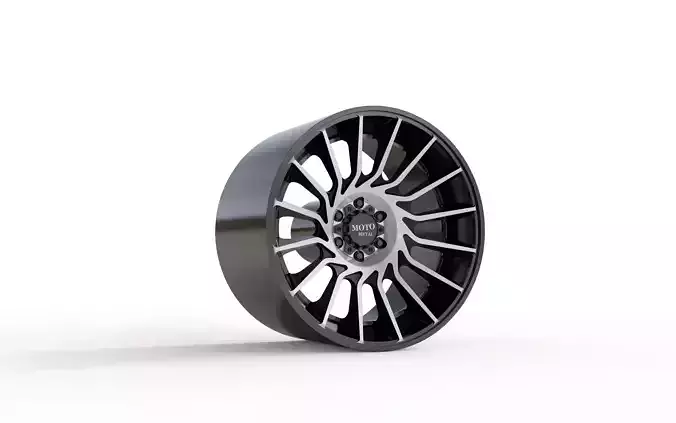 MOTO METAL MO807 WHEEL 3D MODEL 3D model