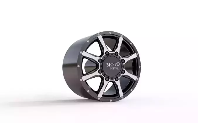 MOTO METAL MO995 WHEEL 3D MODEL 3D model