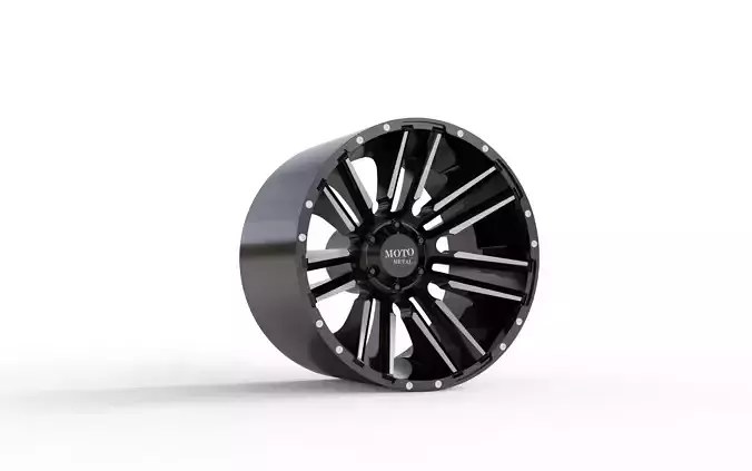MOTO METAL RAZOR WHEEL 3D MODEL 3D model