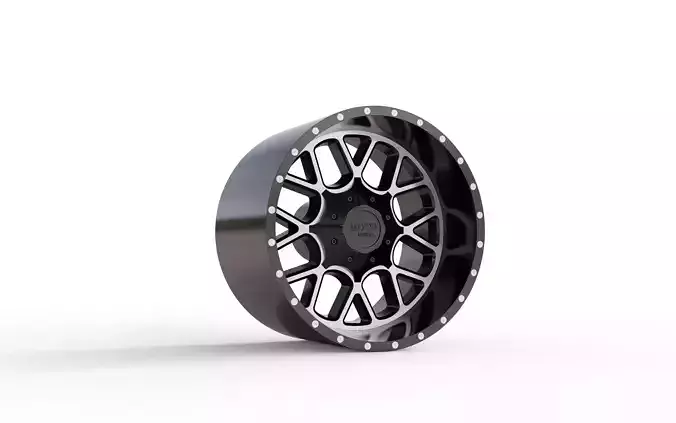 MOTO METAL SIEGE WHEEL 3D MODEL 3D model
