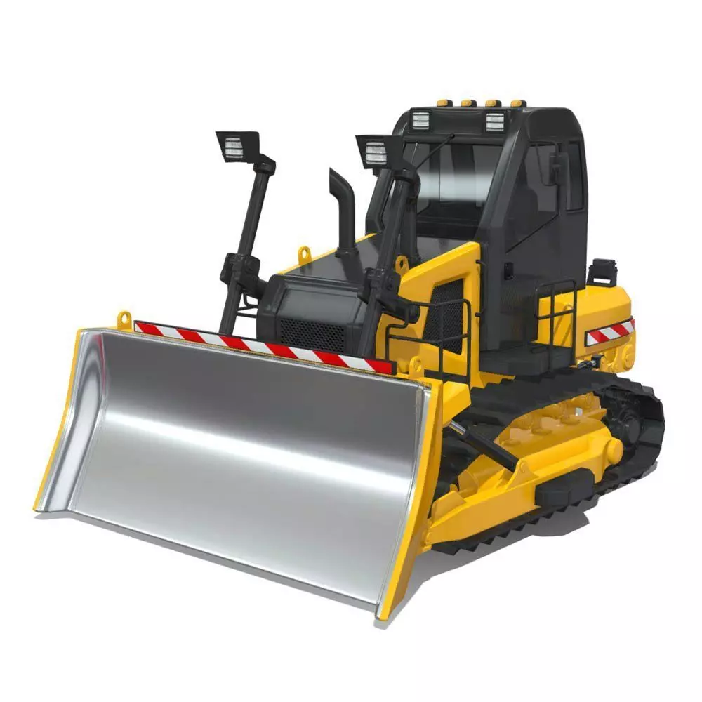 Shubbak Bulldozer 3D model_0