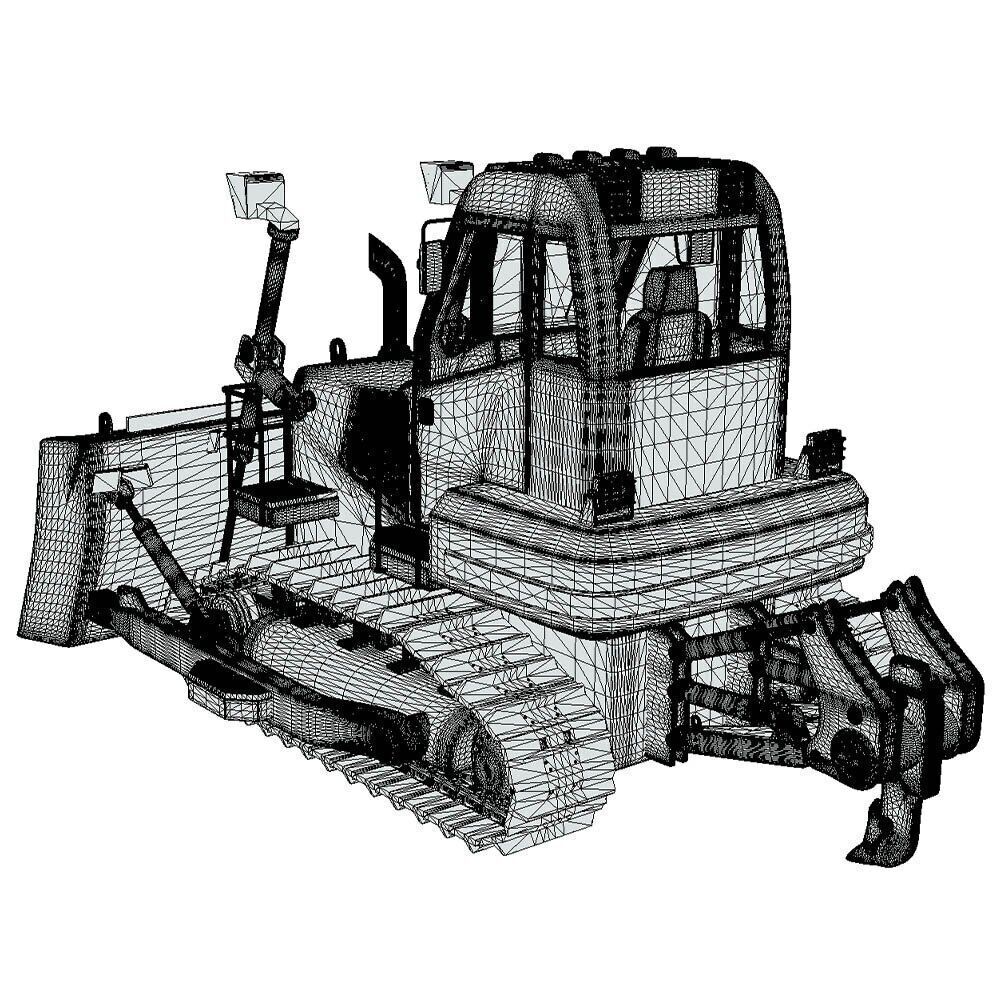 Shubbak Bulldozer 3D model_5