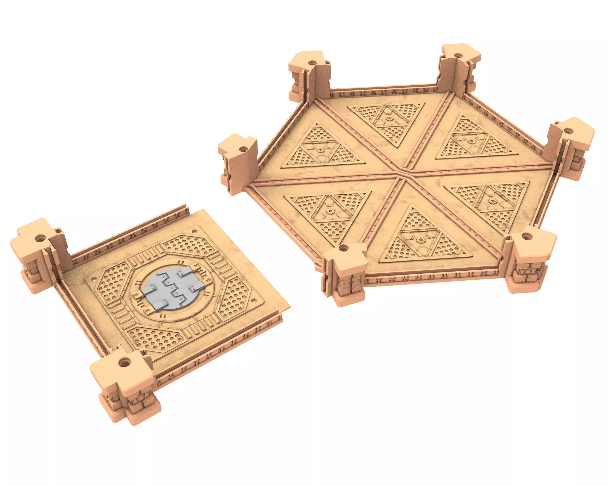 Damocles City Builder - Military Base - Modular Buildings 3D print model_39