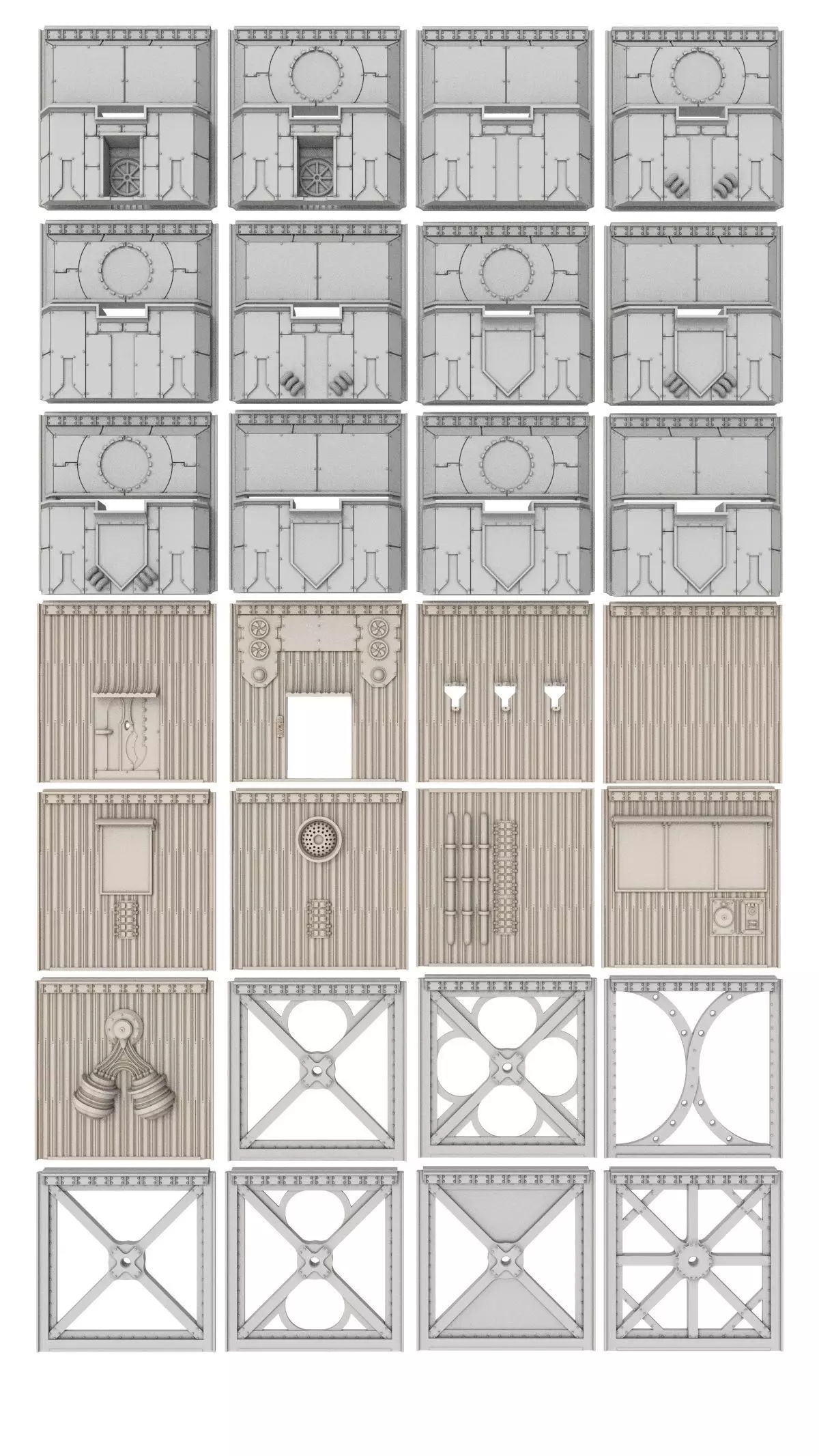 Damocles City Builder - Military Base - Modular Buildings 3D print model_56