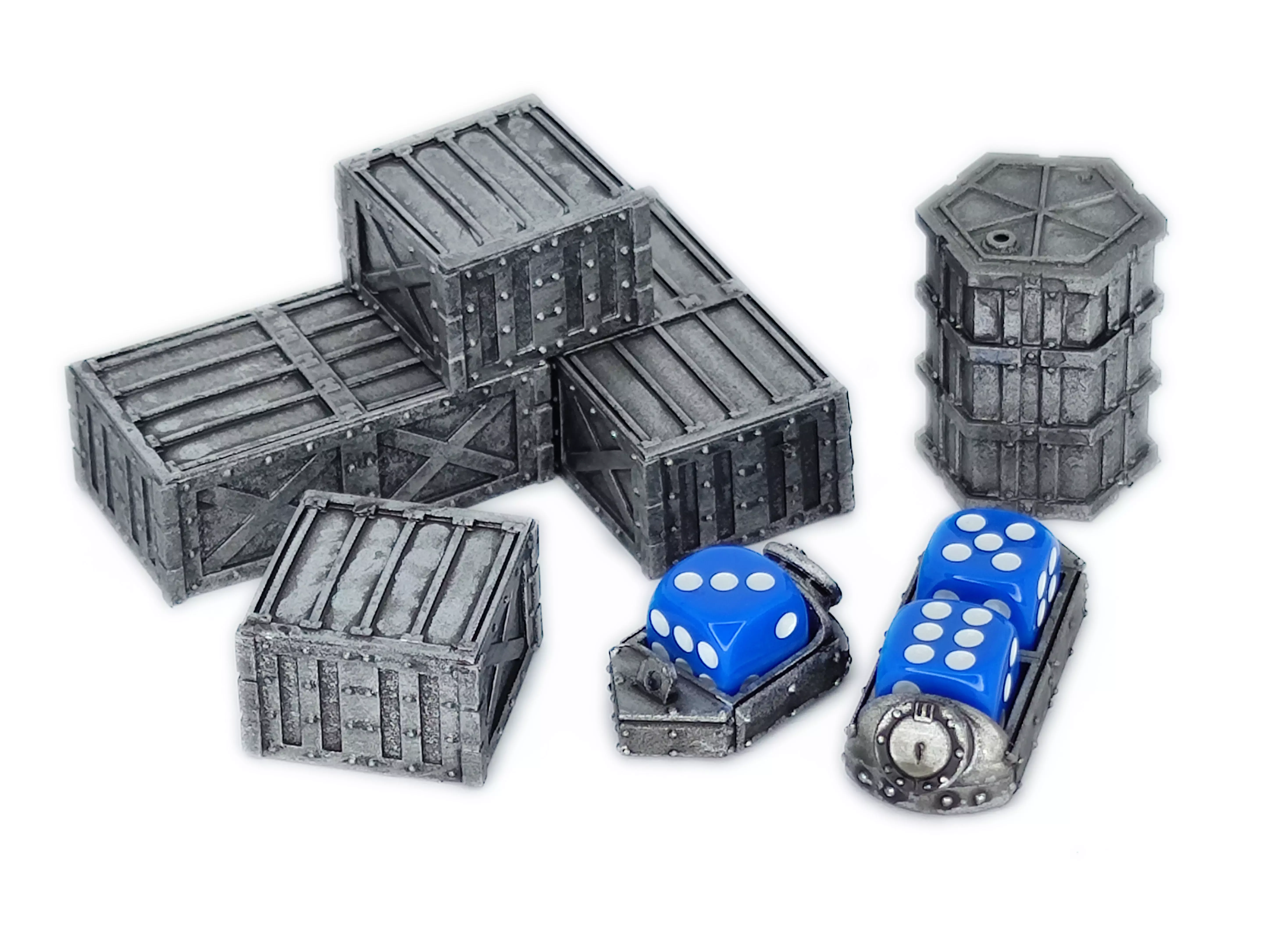 Damocles City Builder - Military Base - Modular Buildings 3D print model_12