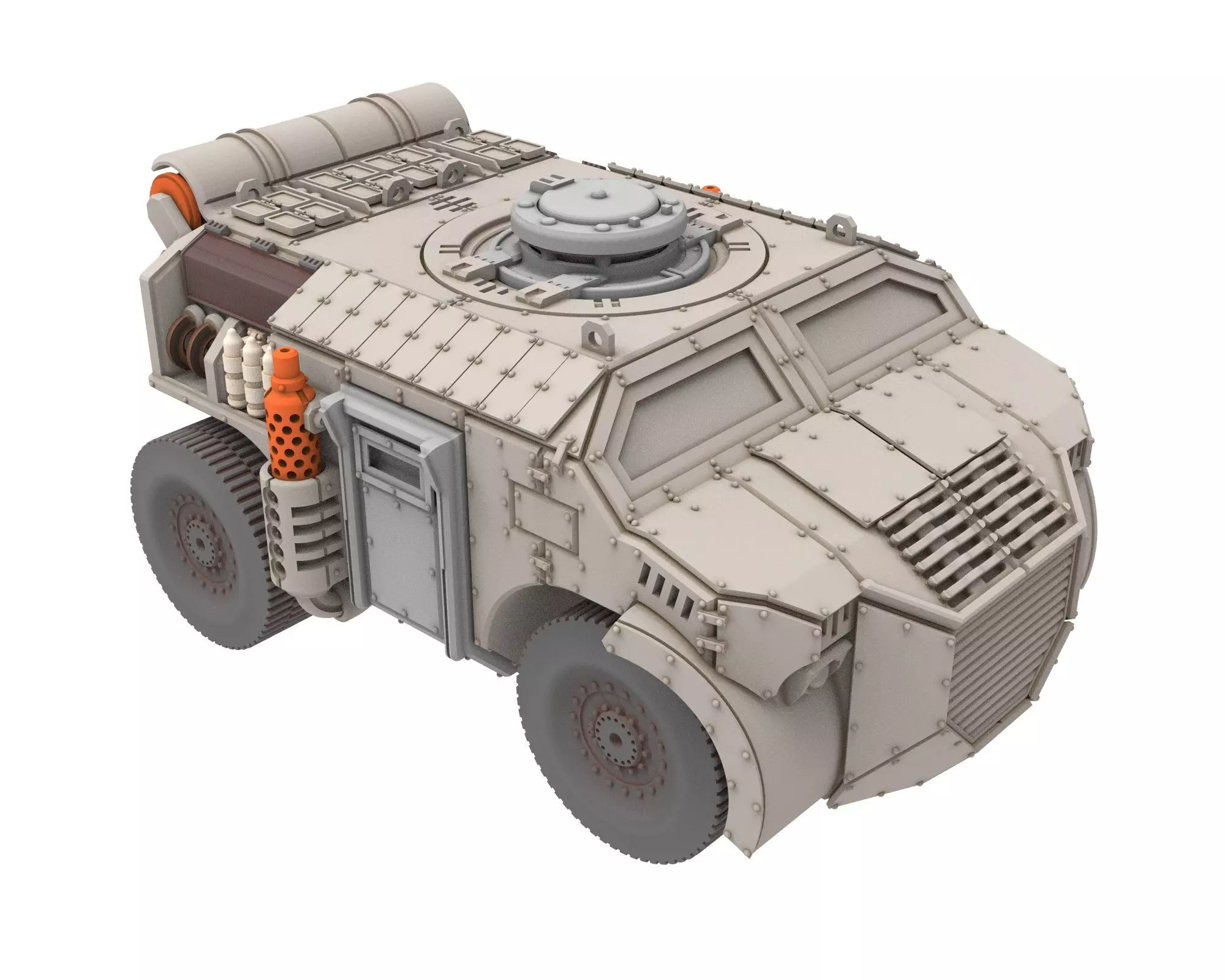 Damocles City Builder - Military Base - Modular Buildings 3D print model_73