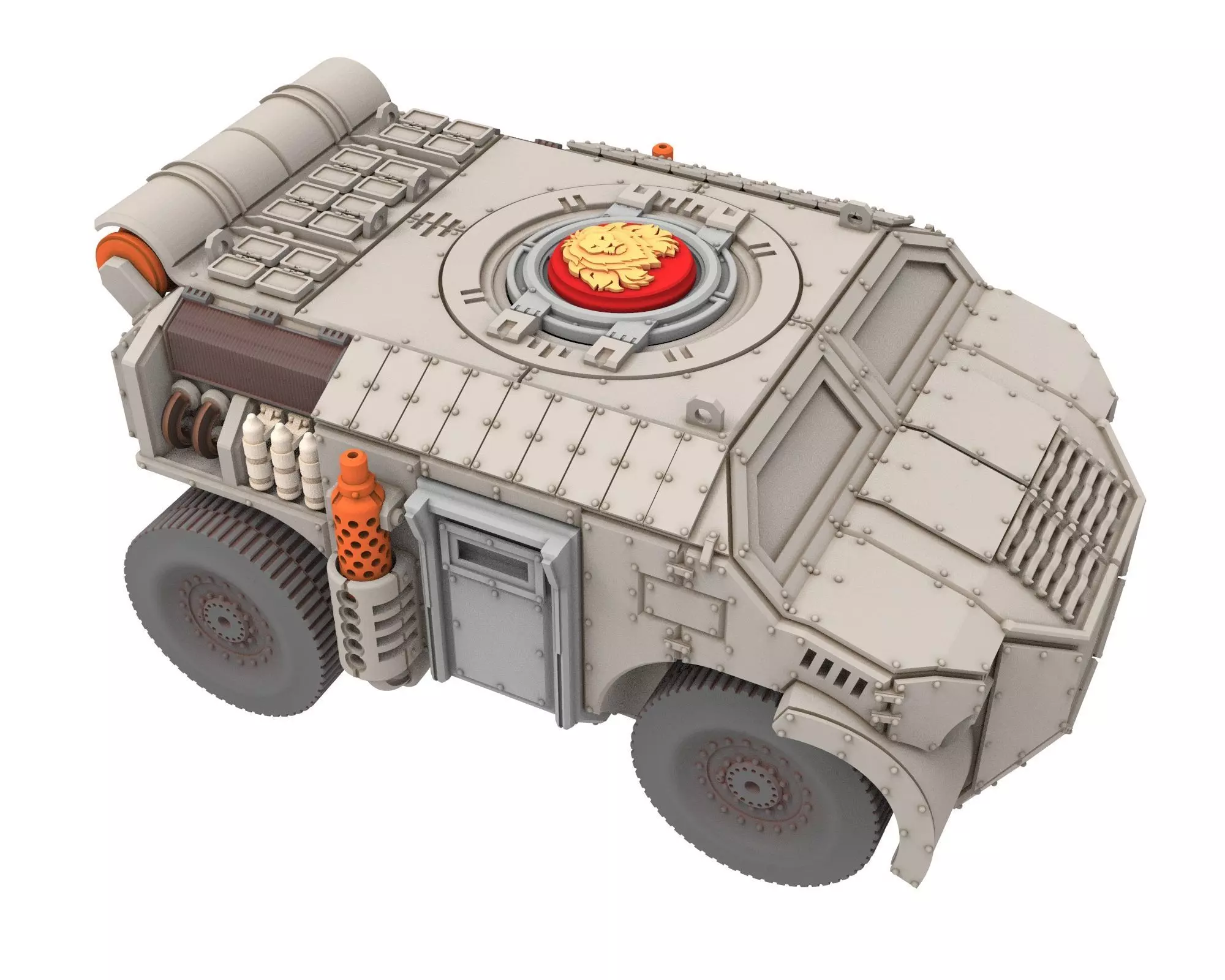 Damocles City Builder - Military Base - Modular Buildings 3D print model_76