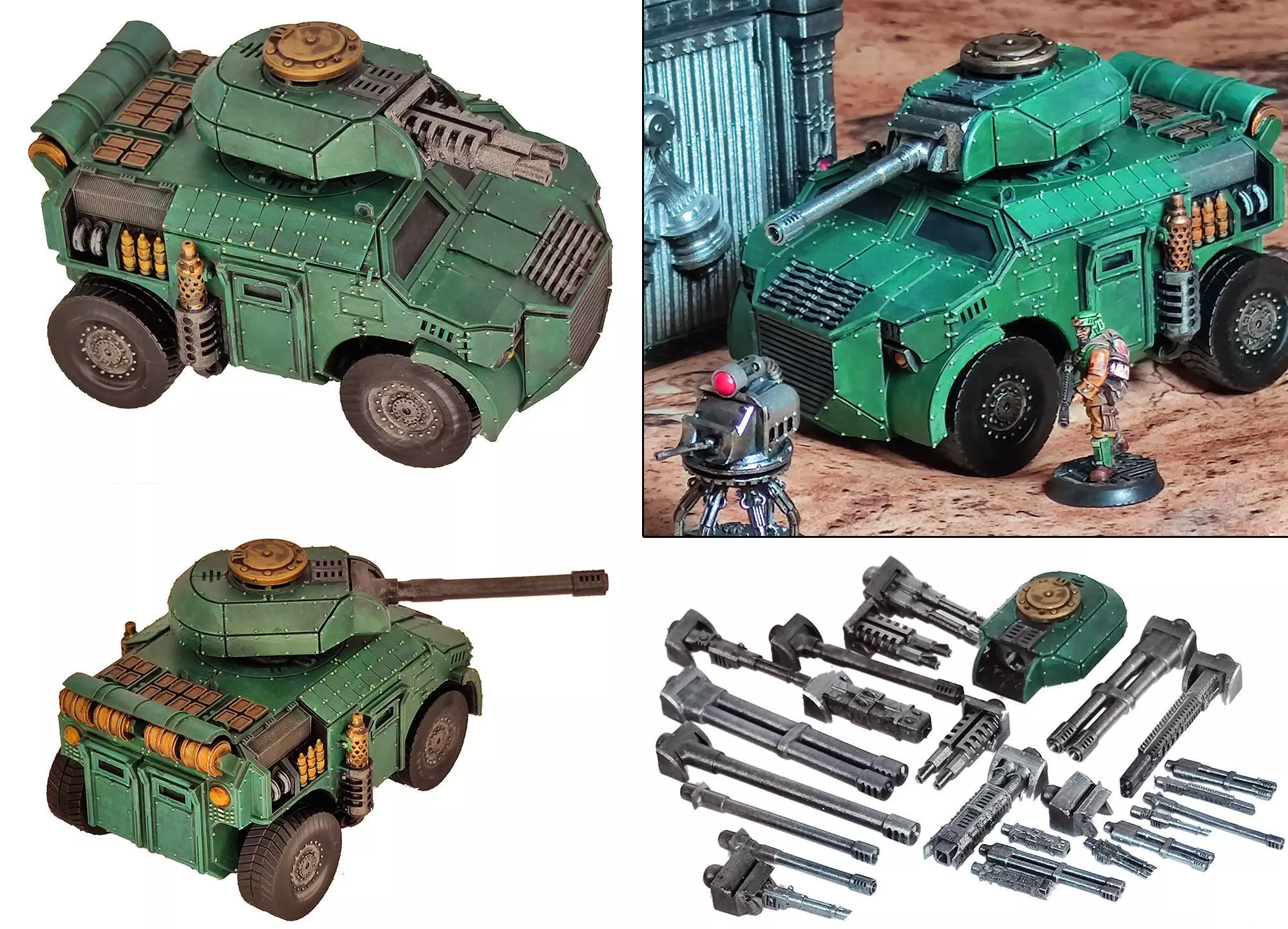 Damocles City Builder - Military Base - Modular Buildings 3D print model_11