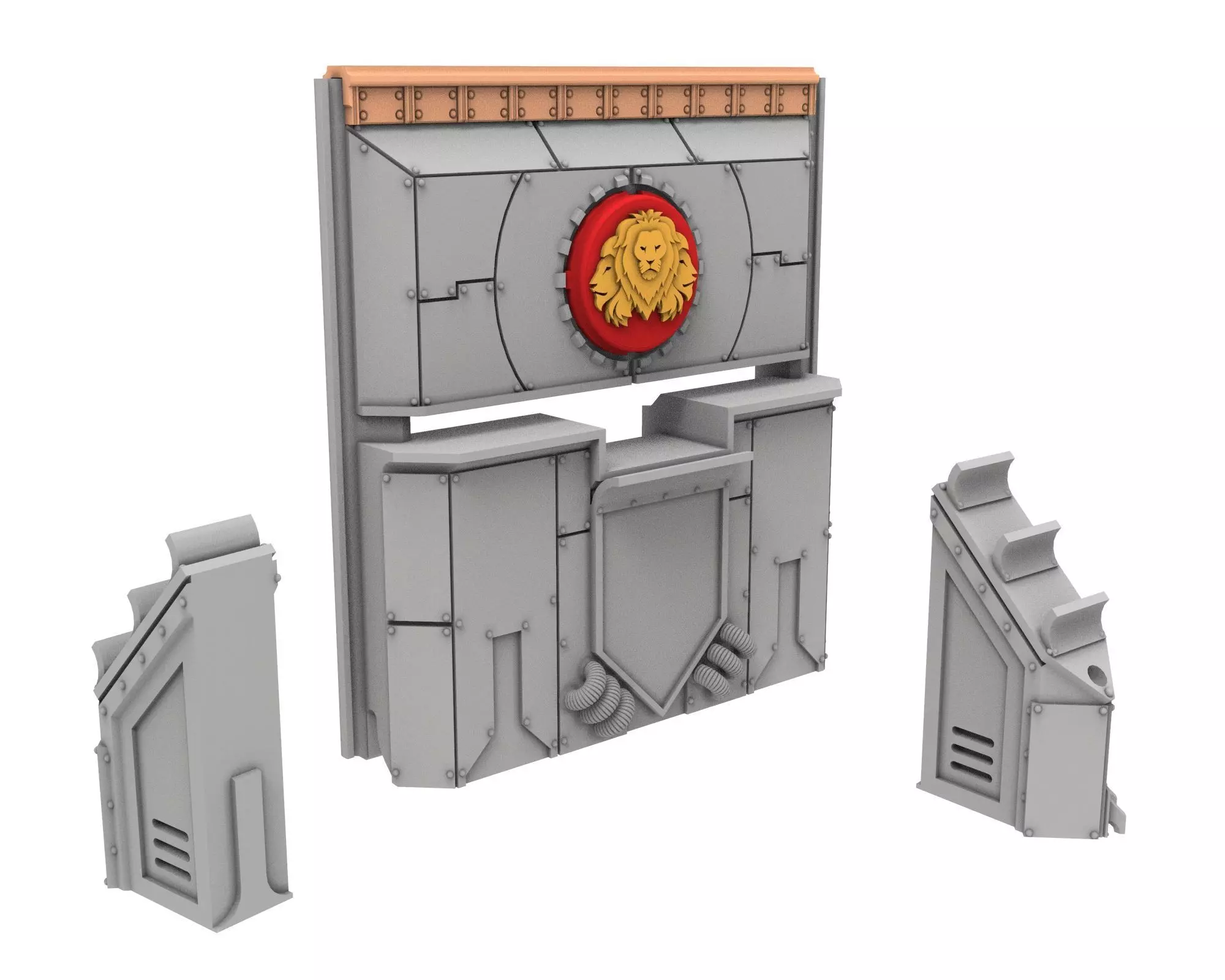 Damocles City Builder - Military Base - Modular Buildings 3D print model_37