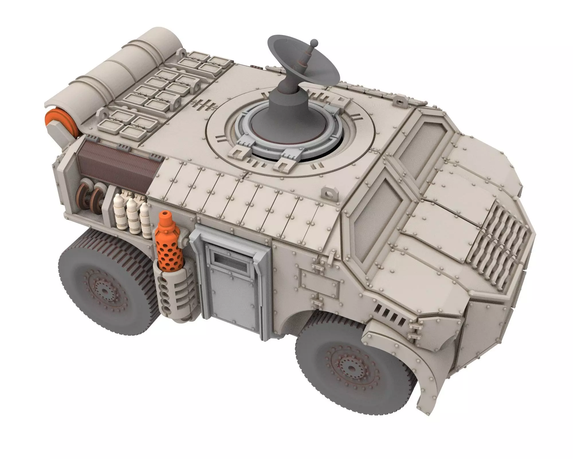 Damocles City Builder - Military Base - Modular Buildings 3D print model_75