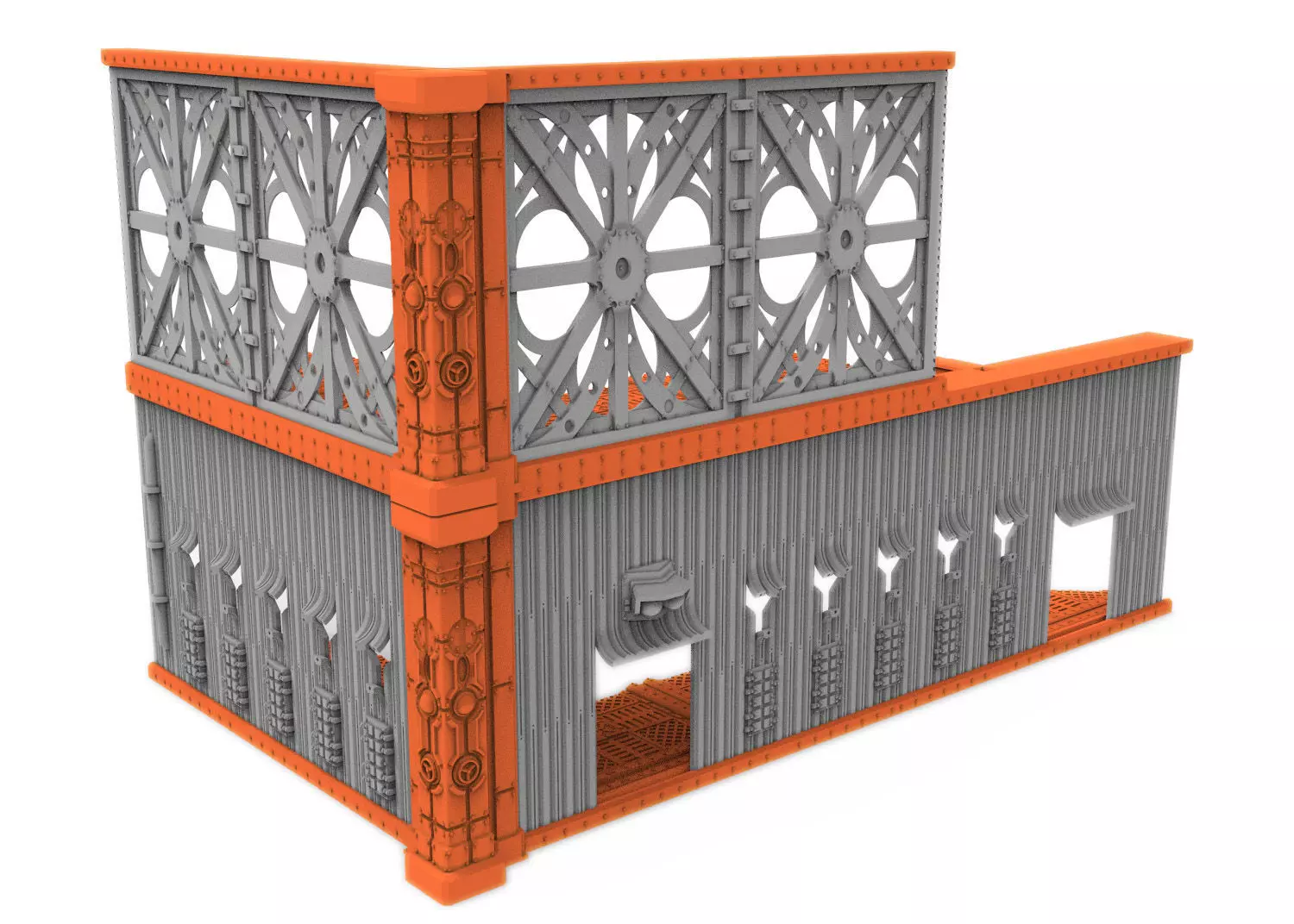 Damocles City Builder - Military Base - Modular Buildings 3D print model_55