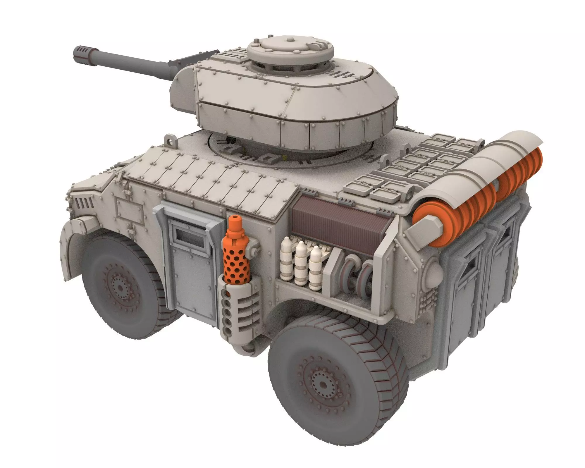 Damocles City Builder - Military Base - Modular Buildings 3D print model_16